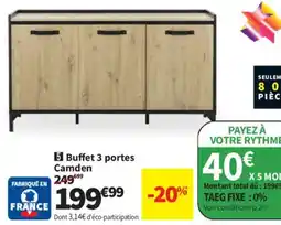 Conforama Camden Buffet 3 portes offre