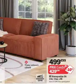 Conforama Clic-Clac Jill Banquette-lit offre