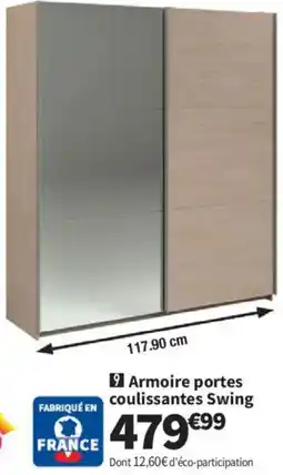 Conforama Armoire portes coulissantes Swing offre