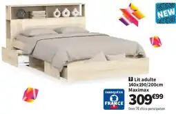 Conforama Maximax Lit adulte offre