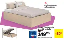 Conforama Luka Cadre de lit adulte offre