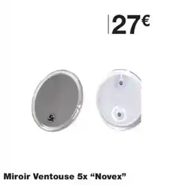 Monoprix Novex Miroir Ventouse 5x offre