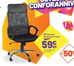 Conforama Tinny Fauteuil de bureau offre