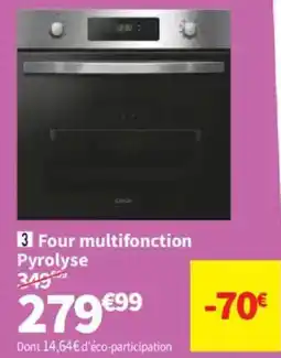 Conforama CDA Four multifonction Pyrolyse offre