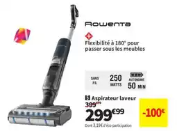 Conforama Rowenta Aspirateur laveur offre