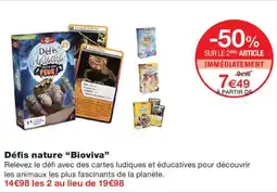 Monoprix Defis nature Bioviva offre