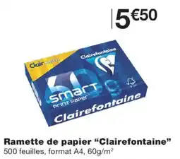 Monoprix Clairefontaine Ramette de papier offre
