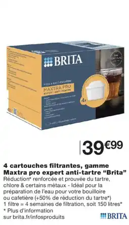 Monoprix Brita Maxtra pro expert anti-tartre offre