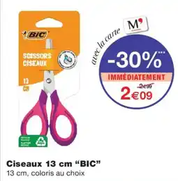 Monoprix BIC Ciseaux offre