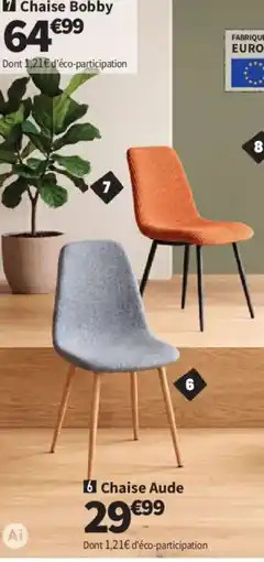 Conforama Chaise Aude offre