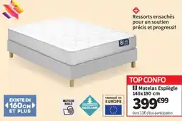 Conforama 8 Matelas Espiègle offre