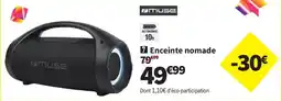 Conforama MUSE Enceinte nomade offre