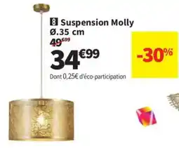 Conforama Suspension Molly offre