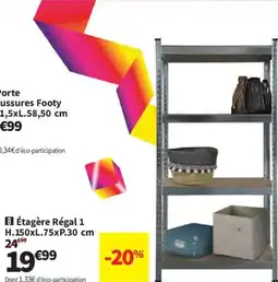 Conforama Étagère Régal 1 offre