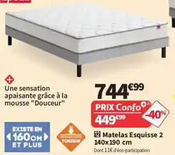 Conforama Matelas Esquise 2 offre