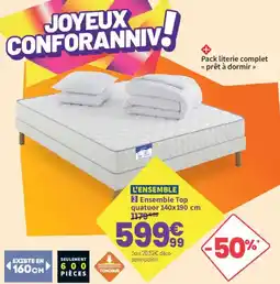 Conforama Top quatuor offre