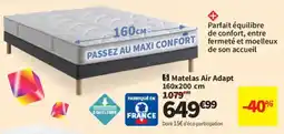 Conforama Matelas Air Adapt offre