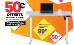 Conforama Elevia Bureau assis / debout offre
