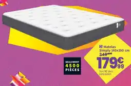Conforama Simply Matelas offre