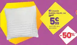 Conforama Coussin Bubble offre