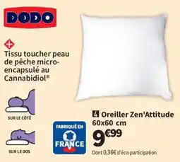 Conforama DODO Oreiller Zen'Attitude offre