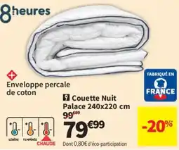 Conforama Palace Couette Nuit offre
