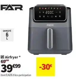 Conforama FAR Airfryer offre