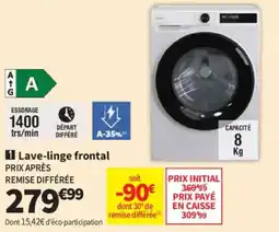 Conforama Lave-linge frontal offre