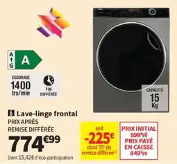 Conforama Lave-linge frontal offre