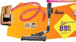 Conforama Hoover Aspirateur balai offre