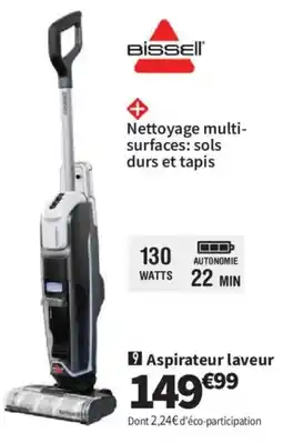 Conforama Bissell Aspirateur laveur offre