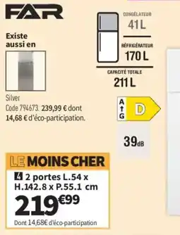 Conforama FAR Réfrigérateur offre