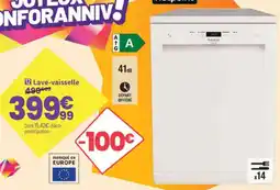 Conforama Hotpoint Lave-vaisselle offre