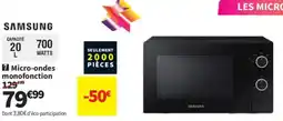 Conforama SAMSUNG Micro-ondes monofonction offre