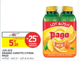 Intermarché Pago Jus Ace offre