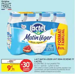 Intermarché Hyper Lactel Matin léger offre