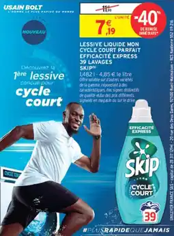 Intermarché SKIP Lessive liquide offre
