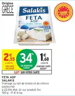 Intermarché Hyper Salakis FETA AOP offre