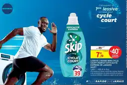 Intermarché Express Skip Lessive liquide mon cycle court offre