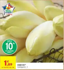 Intermarché ENDIVE offre