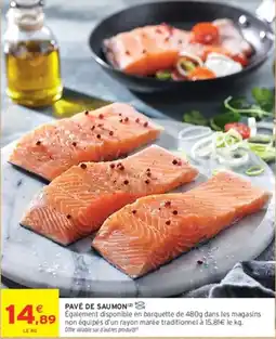 Intermarché PAVÉ DE SAUMON offre