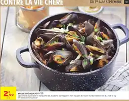 Intermarché MOULES DE BOUCHOT offre