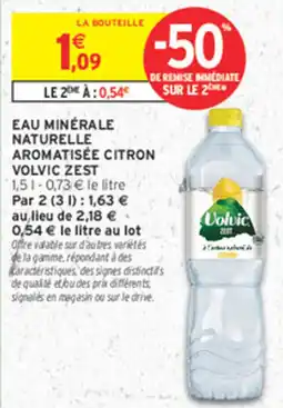 Intermarché Volvic Zest offre