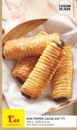 Intermarché Hyper MINI FRIPON CACAO offre