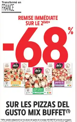 Intermarché Hyper Gusto mix buffet pizza offre