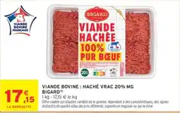 Intermarché Hyper BIGARD VIAND HACHÉE offre