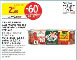 Intermarché Hyper Yoplait Panier offre