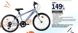 E.Leclerc WOODSUN VTT GARCON RIGIDE 20" offre