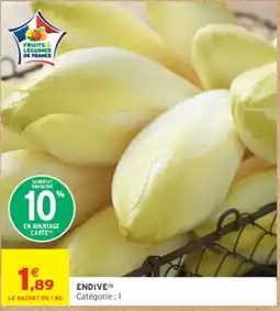 Intermarché Hyper ENDIVE offre