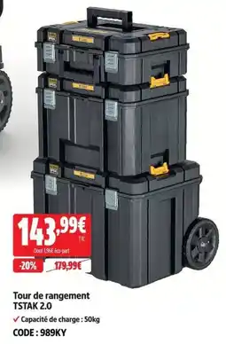 Screwfix TSTAK 2.0 offre